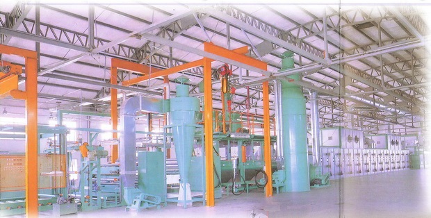 PVC & Fabric Flocking Machine